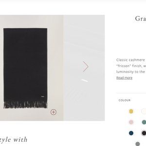 Loro Piana Grande Unita Scarf Cashmere